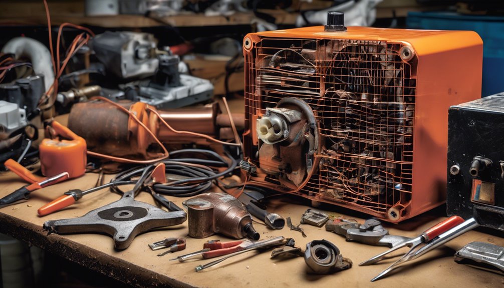 fixing air conditioning unit